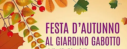 FESTA D'AUTUNNO AL GIARDINO GABOTTO - Spettacolo "Il Granchio Reale"