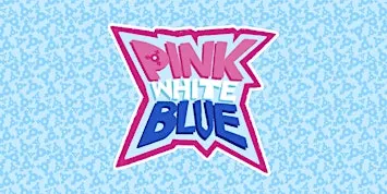 Pink, White & Blue