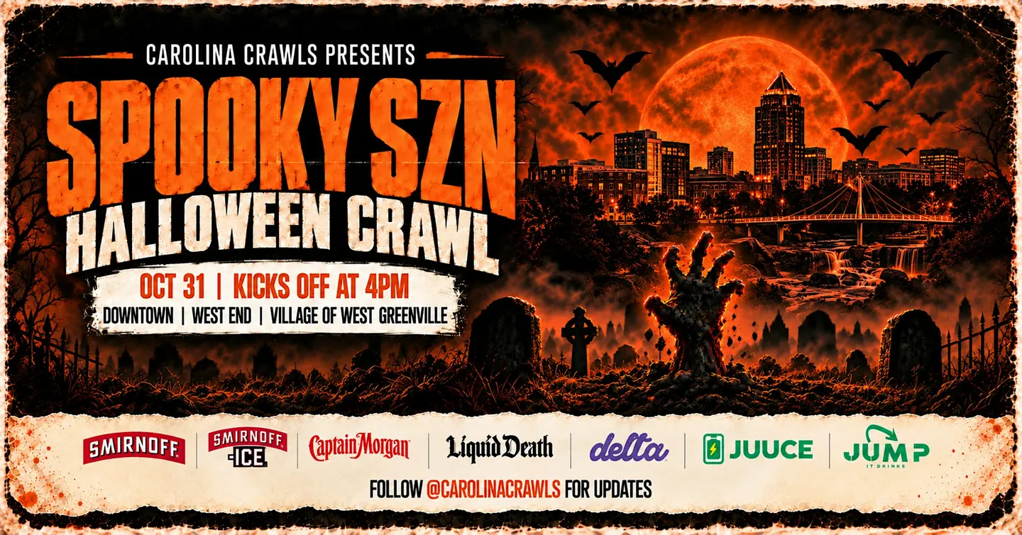 Spooky SZN 2026: The Ultimate Greenville Halloween Bar Crawl