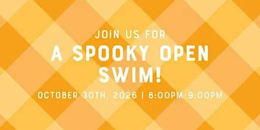 Spooky Open Swim