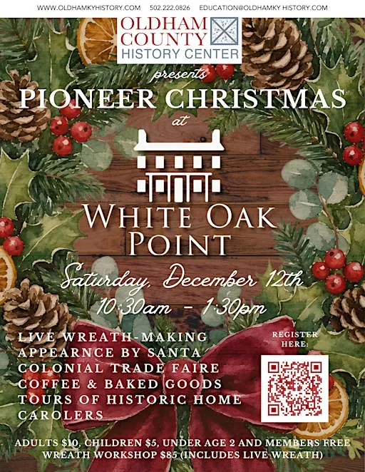 Pioneer Christmas at White Oak Point