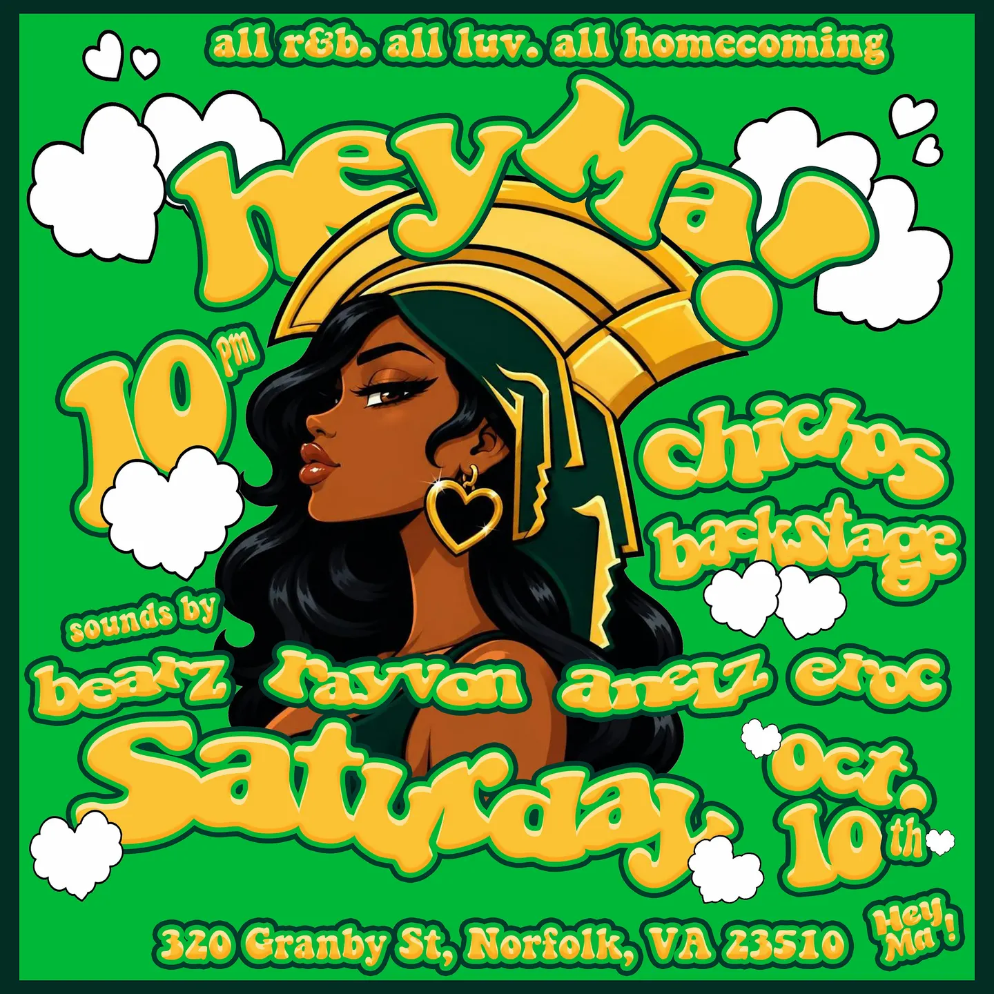 Hey Ma! All Rnb All Luv All Nite | NFK | October 10th