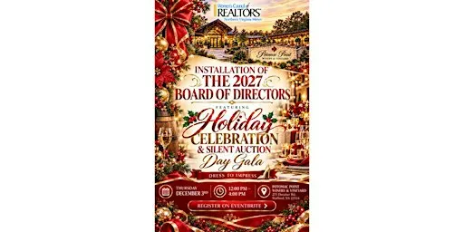 Installation - Featuring Holiday Celebration & Silent Auction DAY GALA!