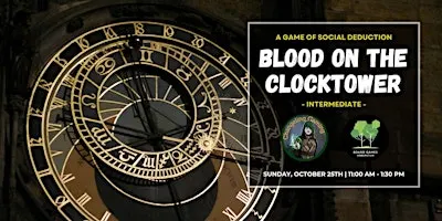 Blood on the Clocktower (Int) @ Board Games Arboretum in West End Toronto