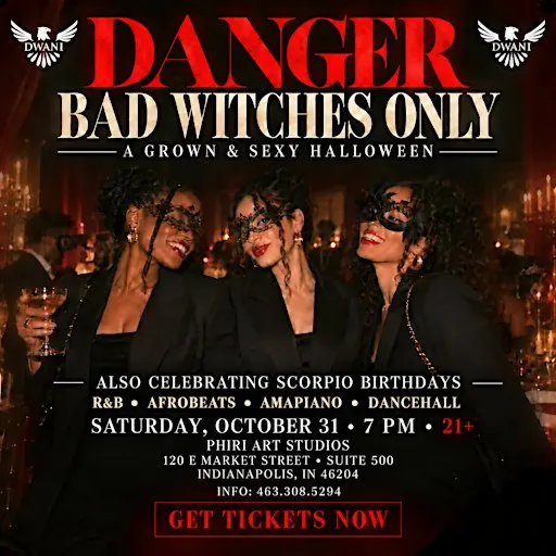 DANGER BAD WITCHES ONLY | A GROWN AND SEXY HALLOWEEN