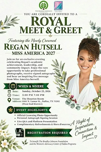 Royal Meet & Greet Miss America 2027