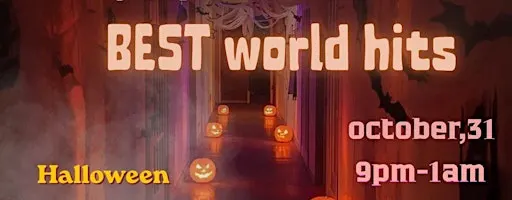 Halloween party with Live Russian and Worldwide dance hits