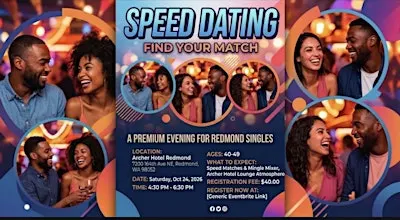 Speed Match Event & Mingle Mixer: Redmond (40-49)