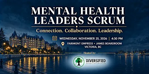 Mental Health Leaders Scrum