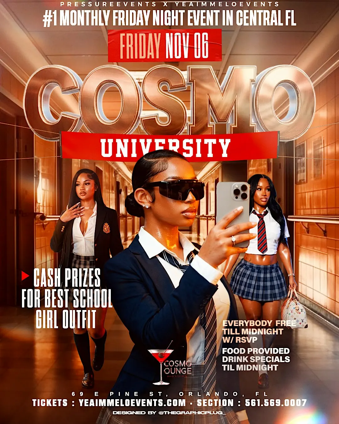 First Friday: Cosmo University Edition