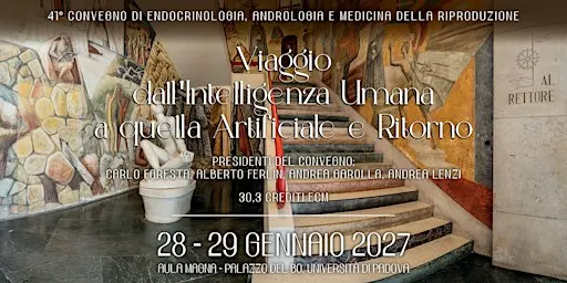 41° Convegno di endocrinologia, andrologia, riproduzione 28-29 gennaio 2027