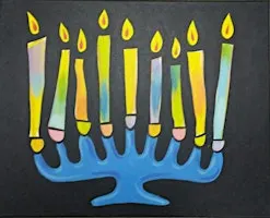 Happy Hanukkah Minora