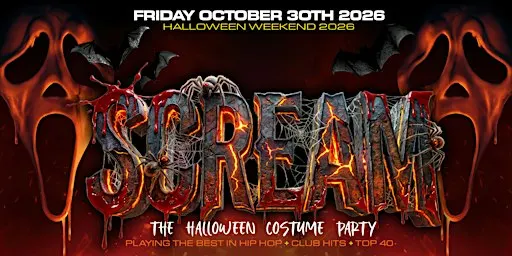 SCREAM 2026 - The Halloween Costume Party! Downtown Toronto Friday Oct 30th