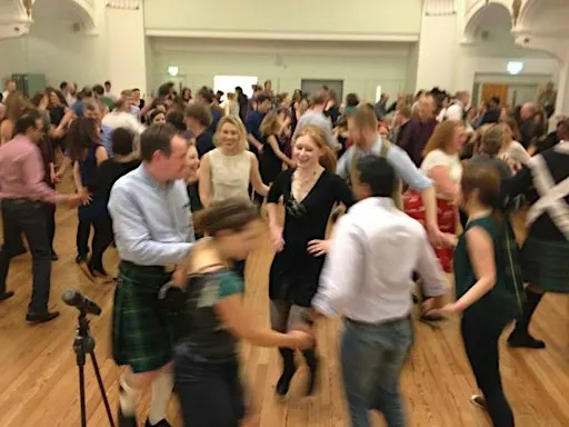 Ceilidh in St Cuthbert's Church