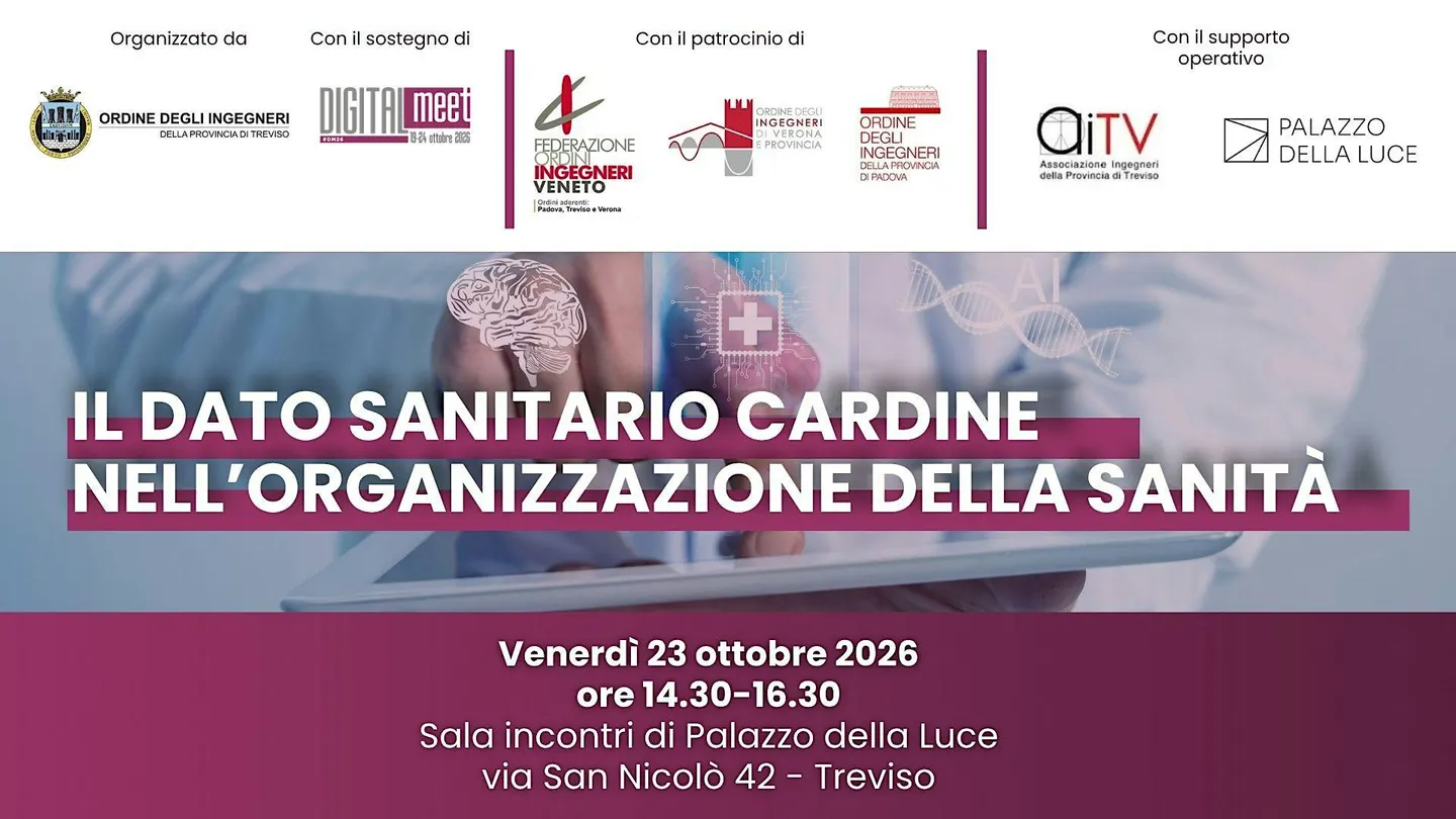 Il dato sanitario cardine nell'organizzazione della Sanità