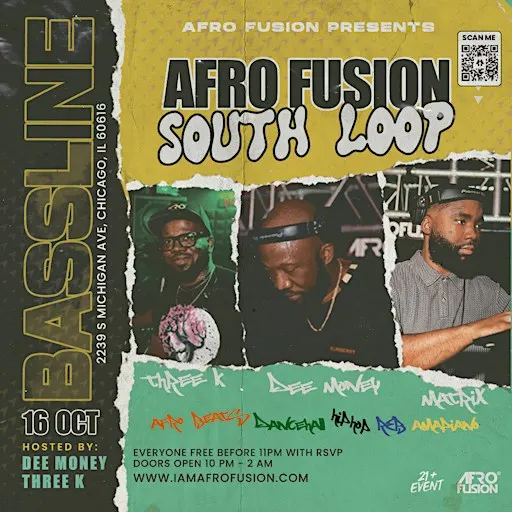 Afro Fusion South Loop Edition - FREE/RSVP