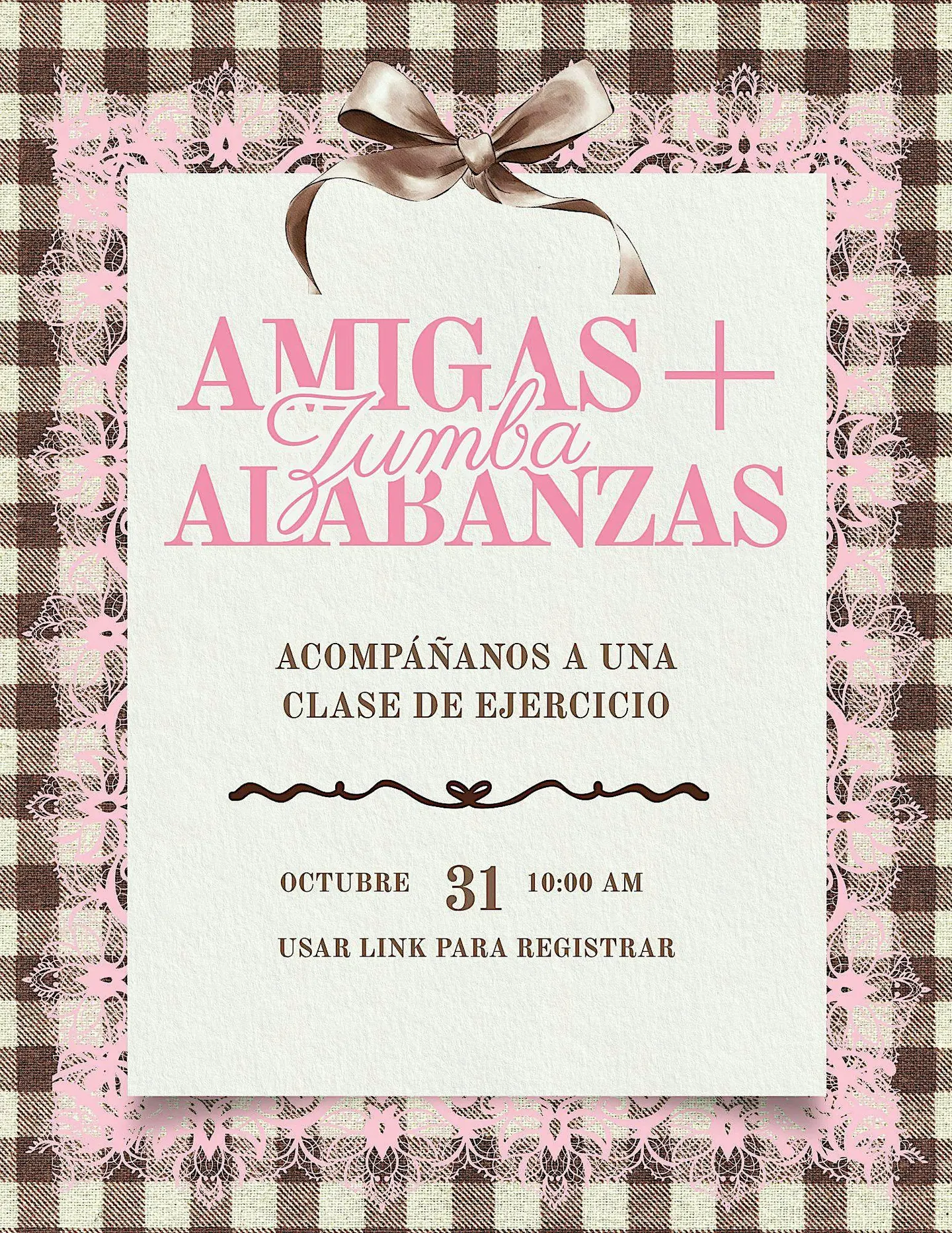 ZUMBA: Amigas + Alabanzas