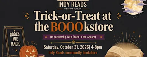 Trick-or-Treat at the BOOOkstore