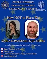 “How Not To Flee A War”