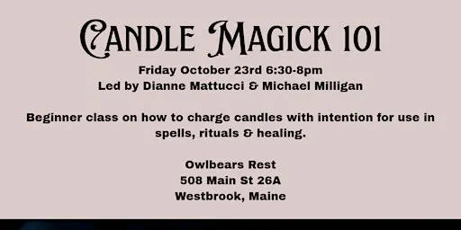 Candle Magick 101