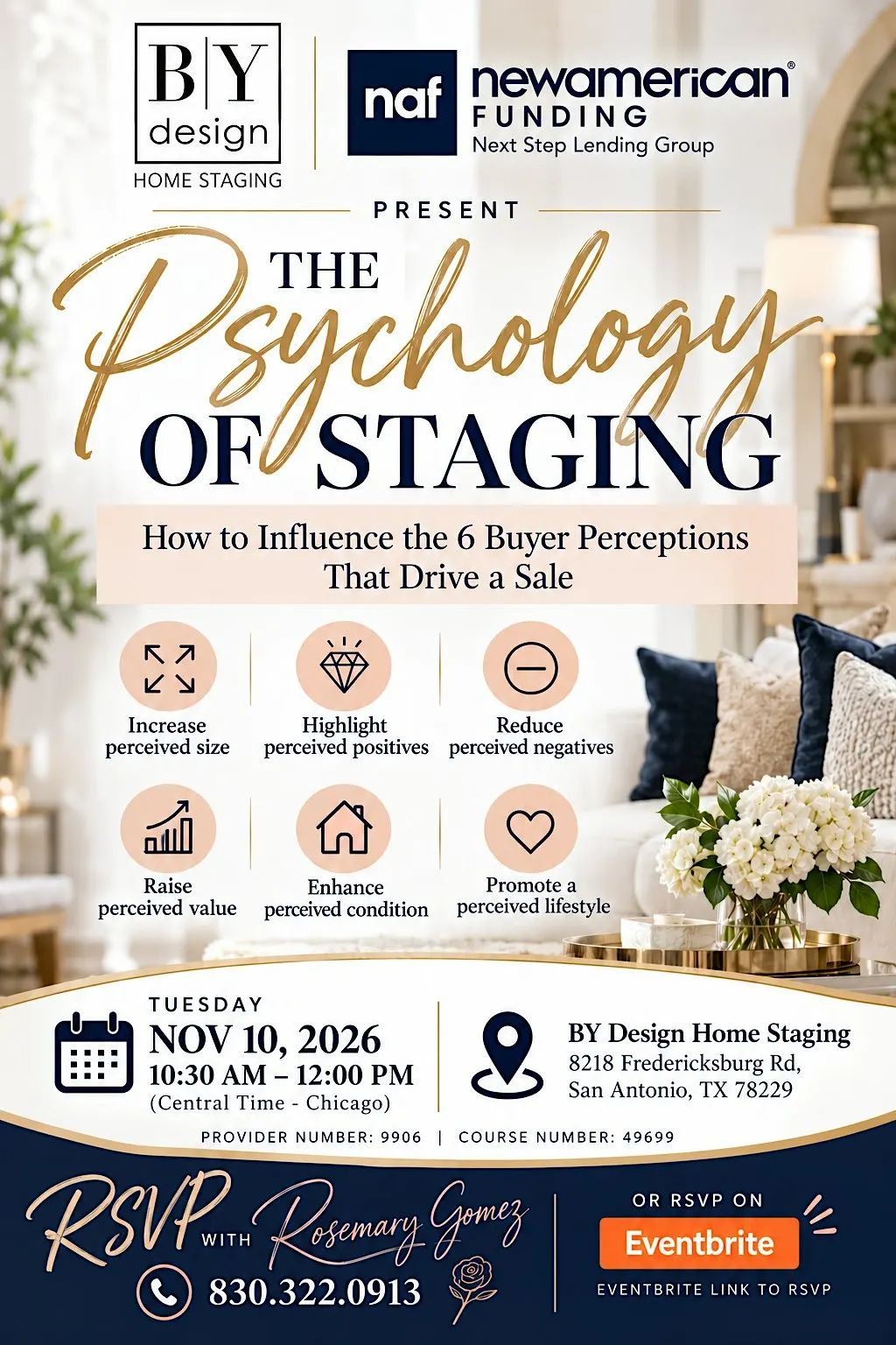 The Psychology of Staging (CE Optional)