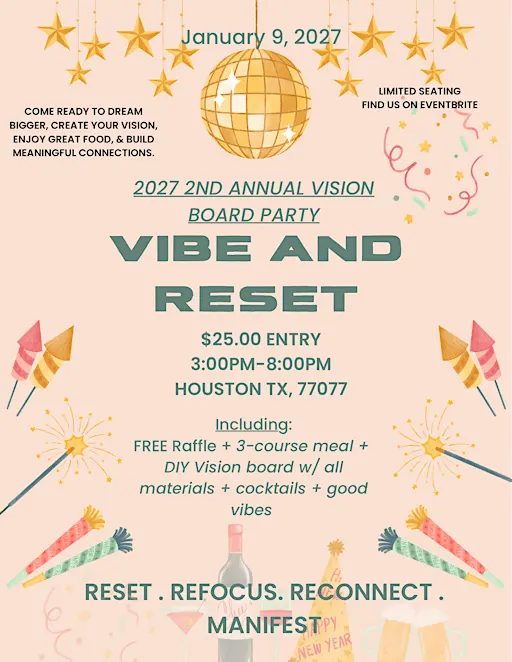 2nd Annual 2027 Vibe & Reset Vision Board Party