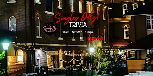Sparks Fly Singles Only Trivia - Stony Creek Brewing, Ipswich