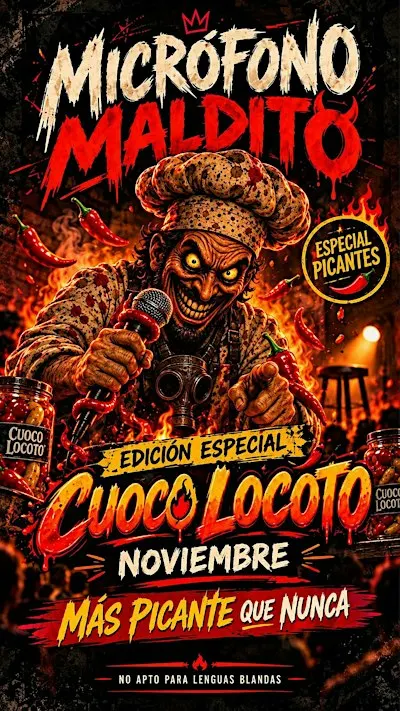 MICROFONO MALDITO #18 SE GRABA EN VIVO Show de Stand Up