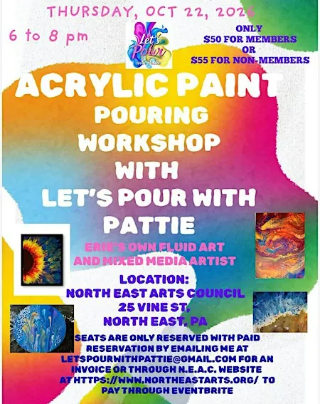 Acrylic Paint Pouring Workshop