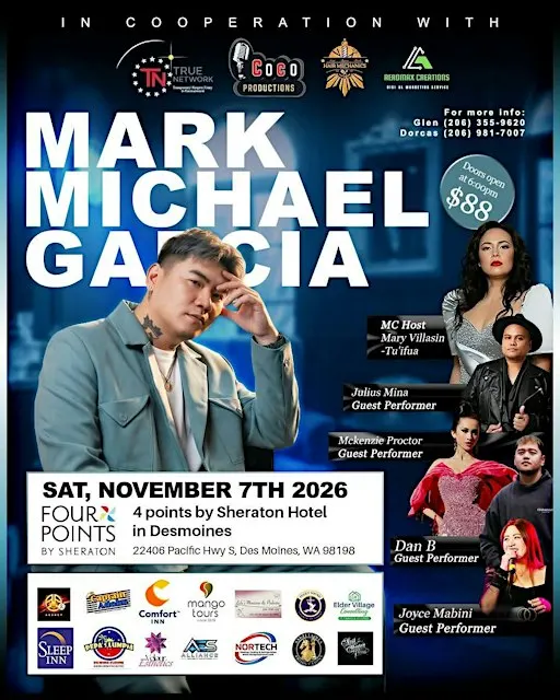 R&B Charmer LIVE in Seattle! TNT Grand Champion Mark Michael Garcia