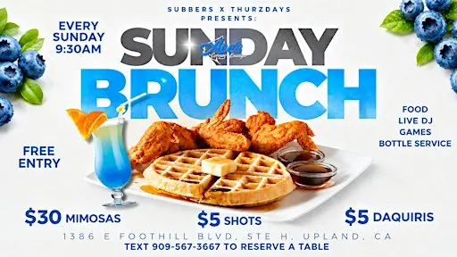 SUNDAY FUNDAY BRUNCH AT ACE’S!