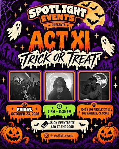 ACT XI - TRICK-OR-TREAT
