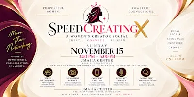 Speed Creating: A Women’s Creator Social