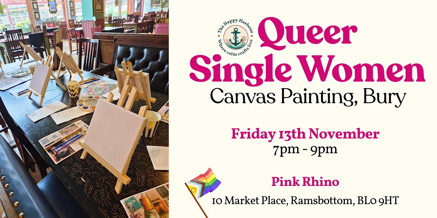 Queer Single Women Canvas Painting Bury