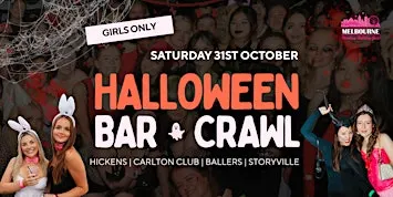 Girls Only Halloween Bar Crawl | Melbourne Working Holiday Girls
