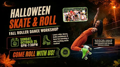 Halloween Skate & Roll: Fall Roller Dance Workshop