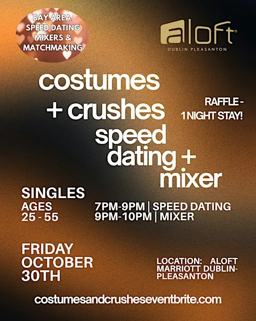 Costumes + Crushes Speed Dating + Mixer | Singles Ages 25-55