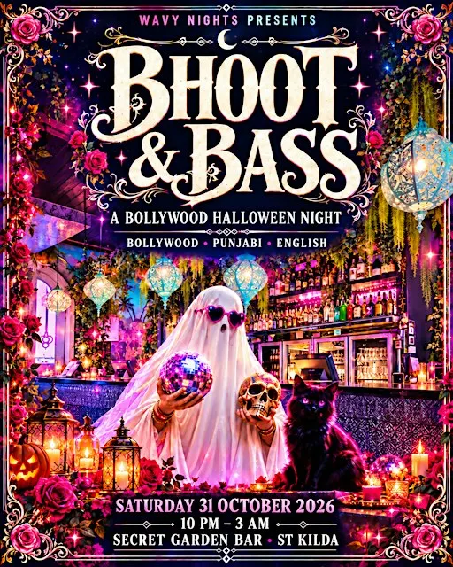 Wavy Nights Presents: Bhoot & Bass – A Bollywood Halloween Night