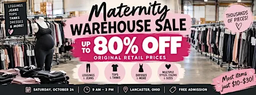 VIP Night!! BLANQI Maternity + Postpartum Warehouse Sale