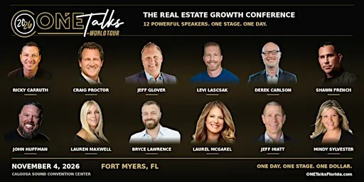 ONE Talks - The Real Estate Growth Conference