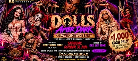 DOLLS AFTER DARK HALLOWEEN COSTUME PARTY