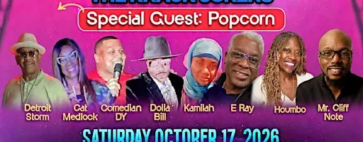Tony Roney's Annual Sweetest Day Comedy Show October 17, 2026