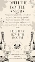 OPEN THE BOTTLE NIGHT!