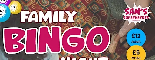 Family Bingo Night - Fri eve 6 Nov