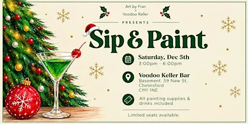 Sip & Paint: Christmas Edition
