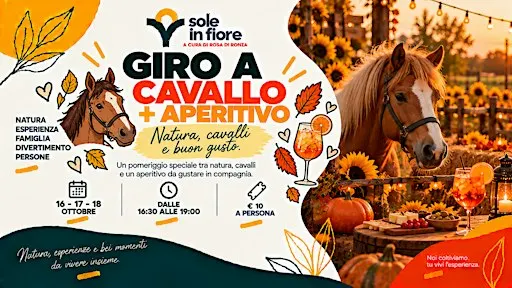GIRO A CAVALLO + APERITIVO