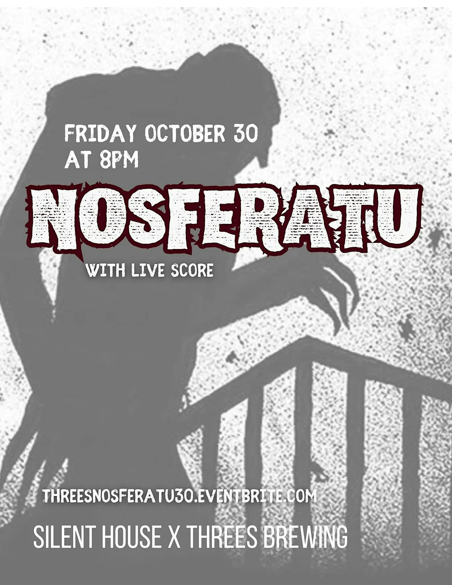 Halloween Showing of Nosferatu (1922) with a Live Score