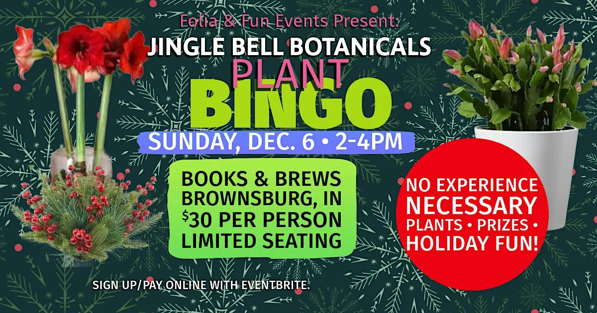 Jingle Bell Botanical Plant Bingo