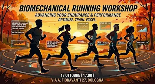 Workshop Running: Ottimizza l'Efficienza Biomeccanica e le tue Prestazioni.