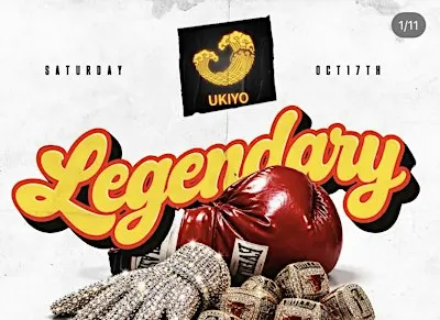 Ukiyo Saturday Night 10/17/26